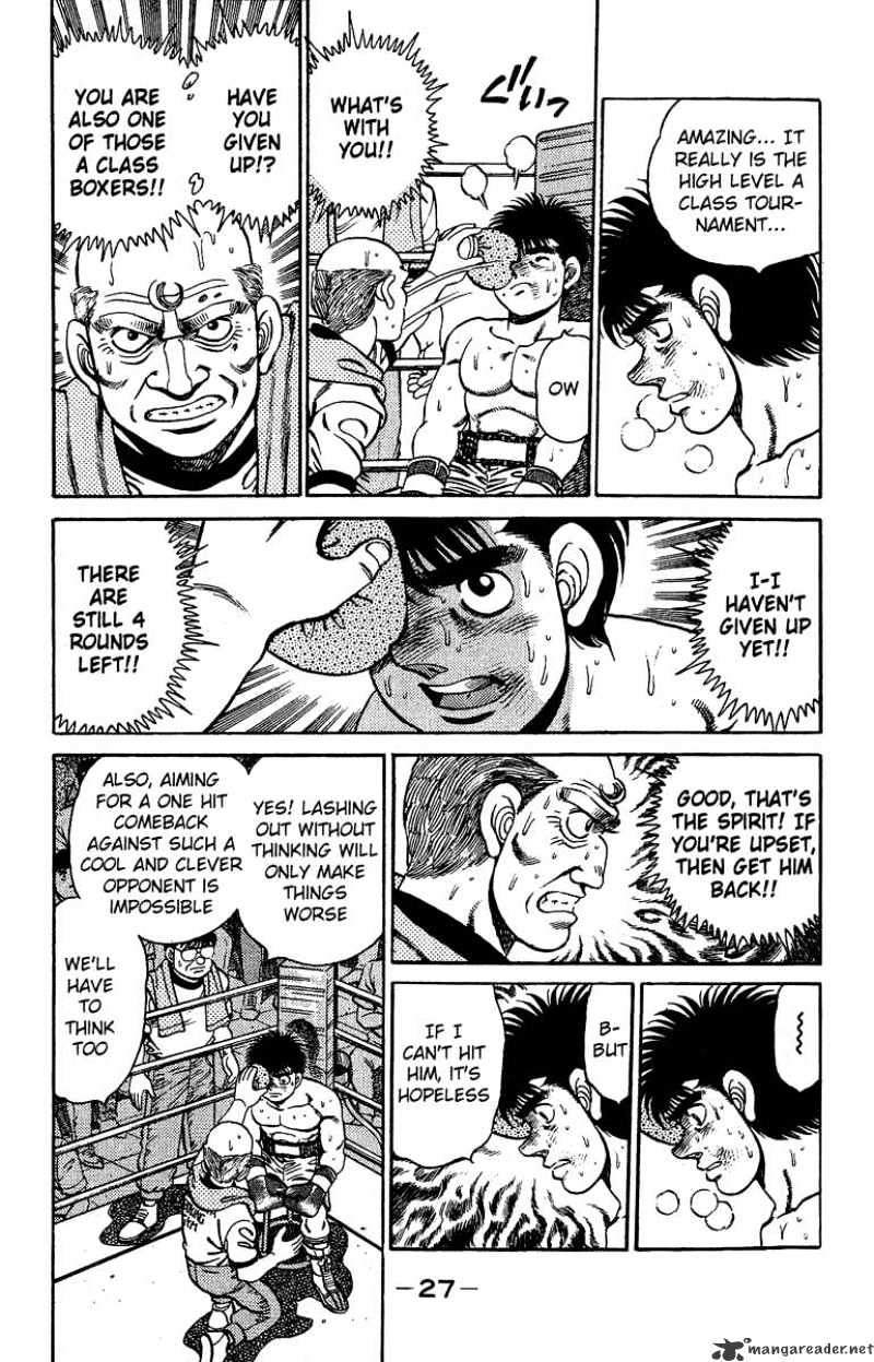 Hajime no Ippo: Fighting Spirit, Chapter 143 image 03